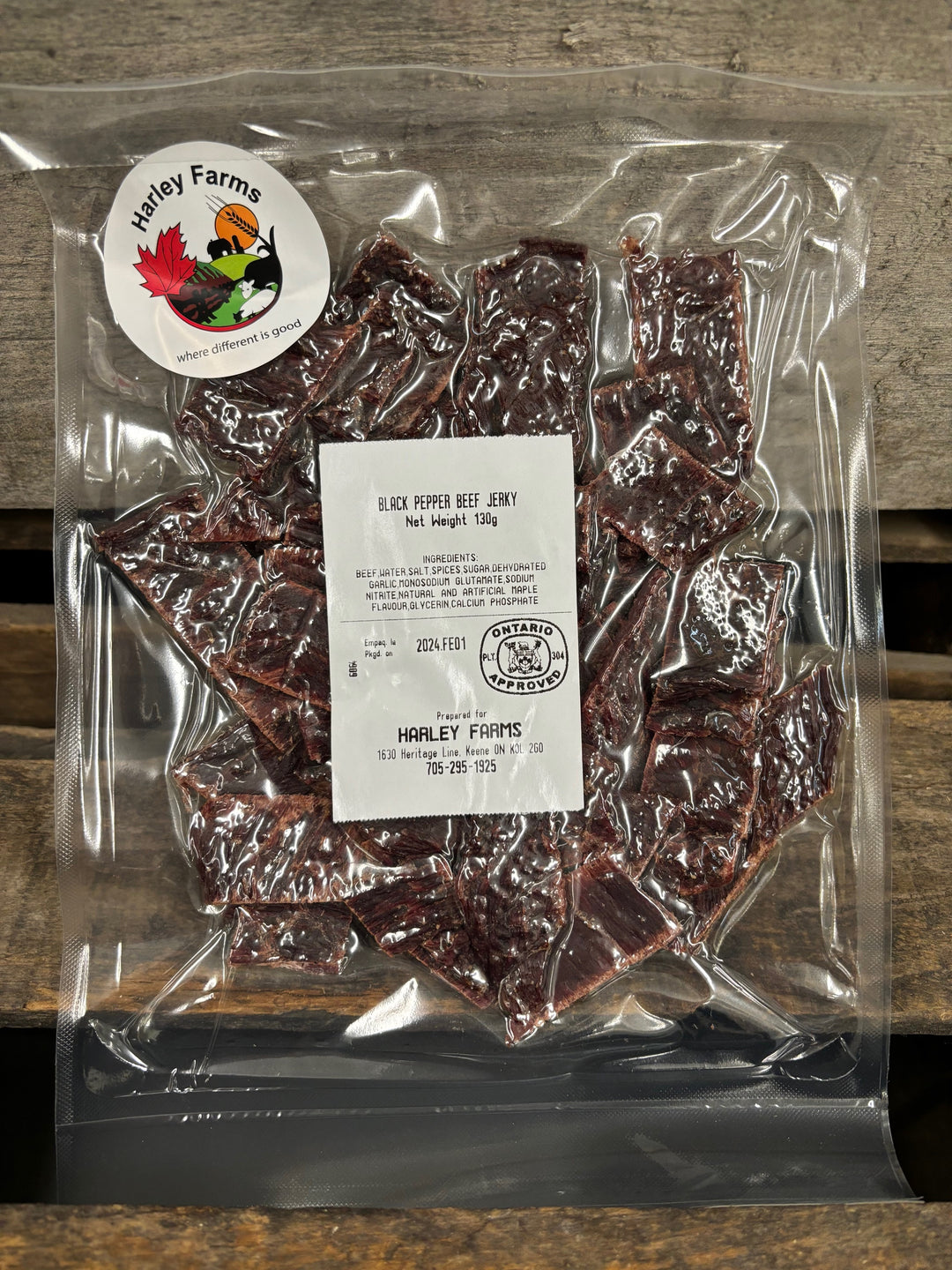 High Welfare Black Pepper Beef Jerky