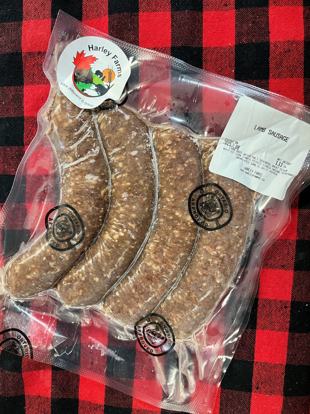 Lamb sausage