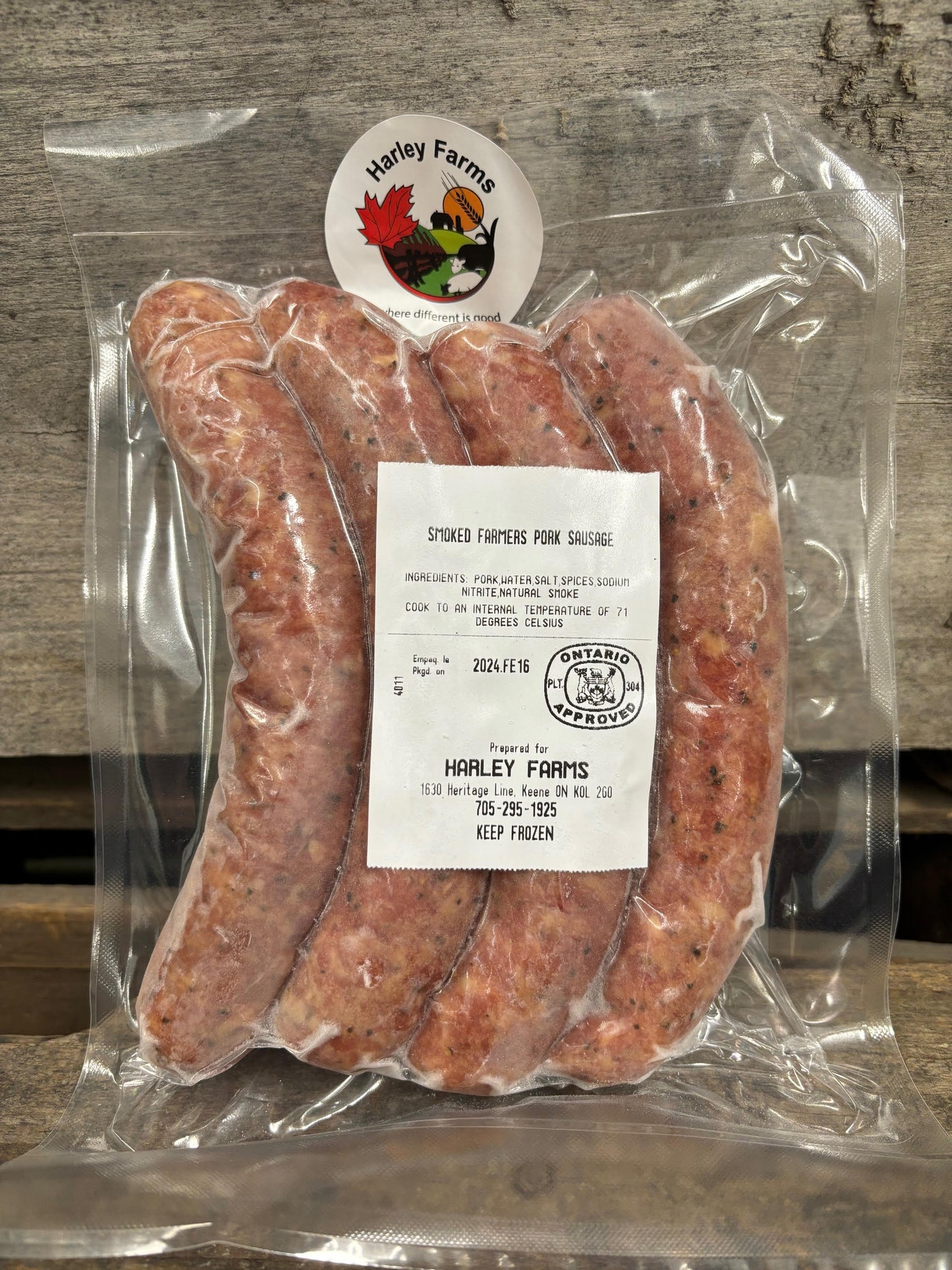High Welfare Pork Sausage: Smoked Farmers
