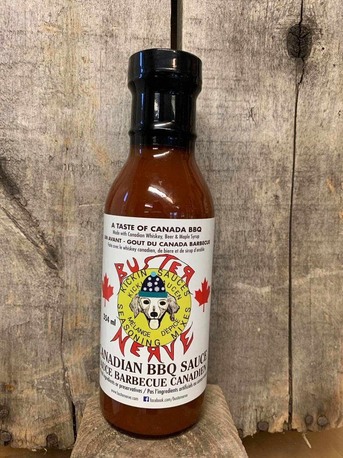 Buster Nerve Canadian BBQ Sauce Harley Farms