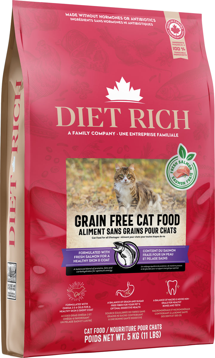 Diet Rich Salmon- Cat Food 5kg