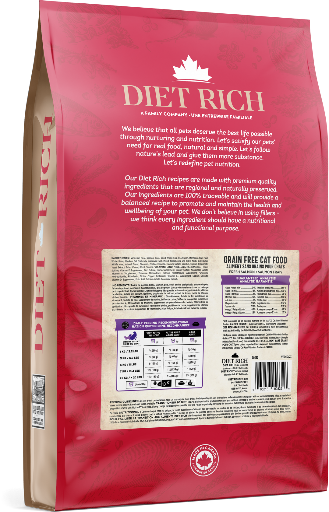 Diet Rich Salmon- Cat Food 5kg