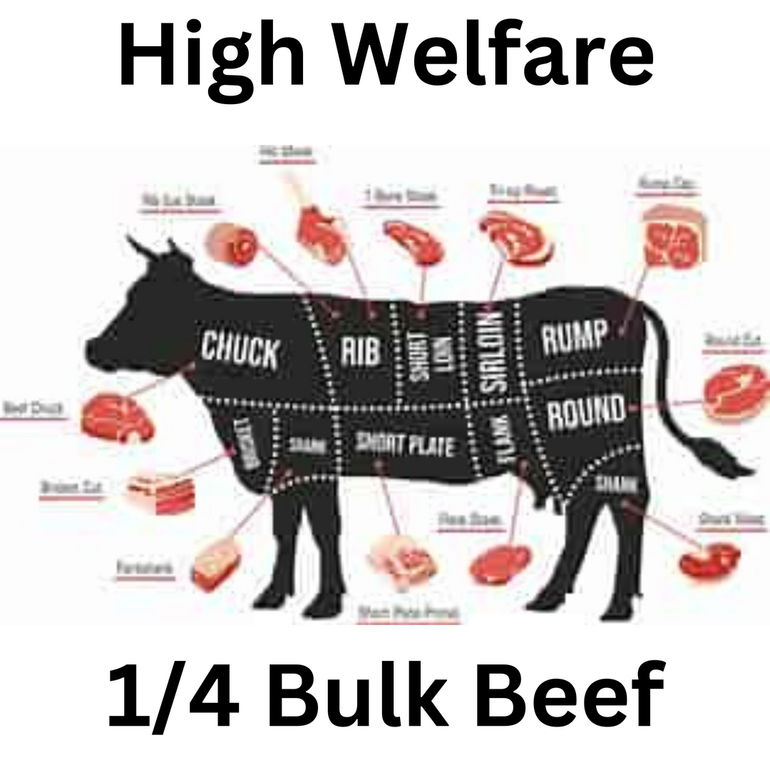 1/4 Bulk Beef Package