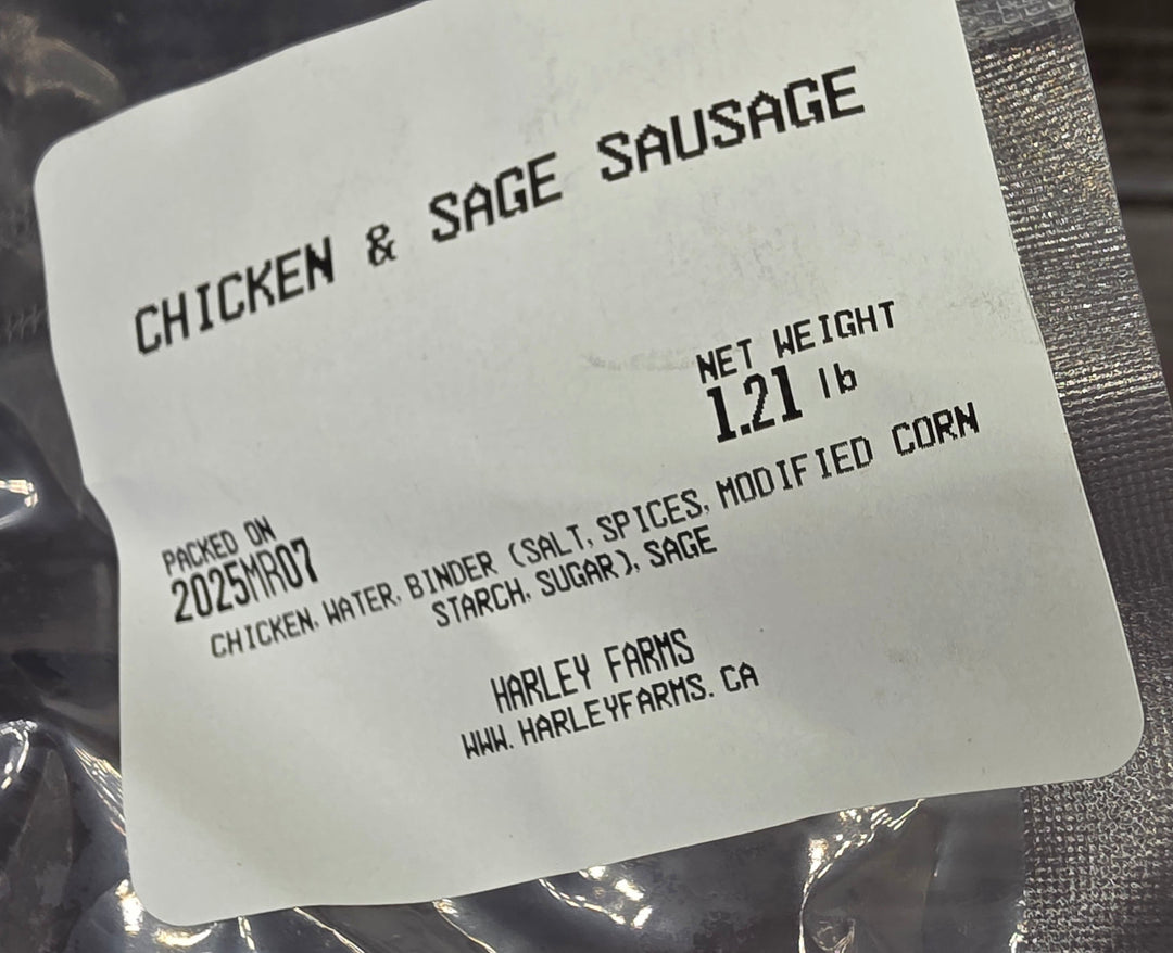Chicken & Sage Sausage