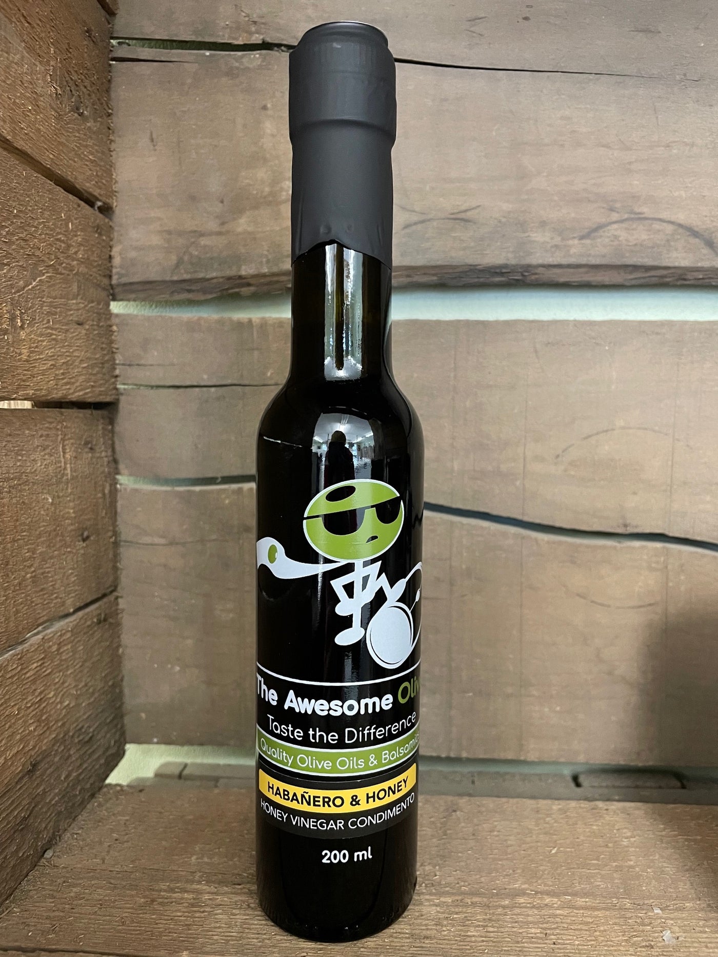 The Awesome Olive- Habanero & Honey Dark Balsamic Vinegar