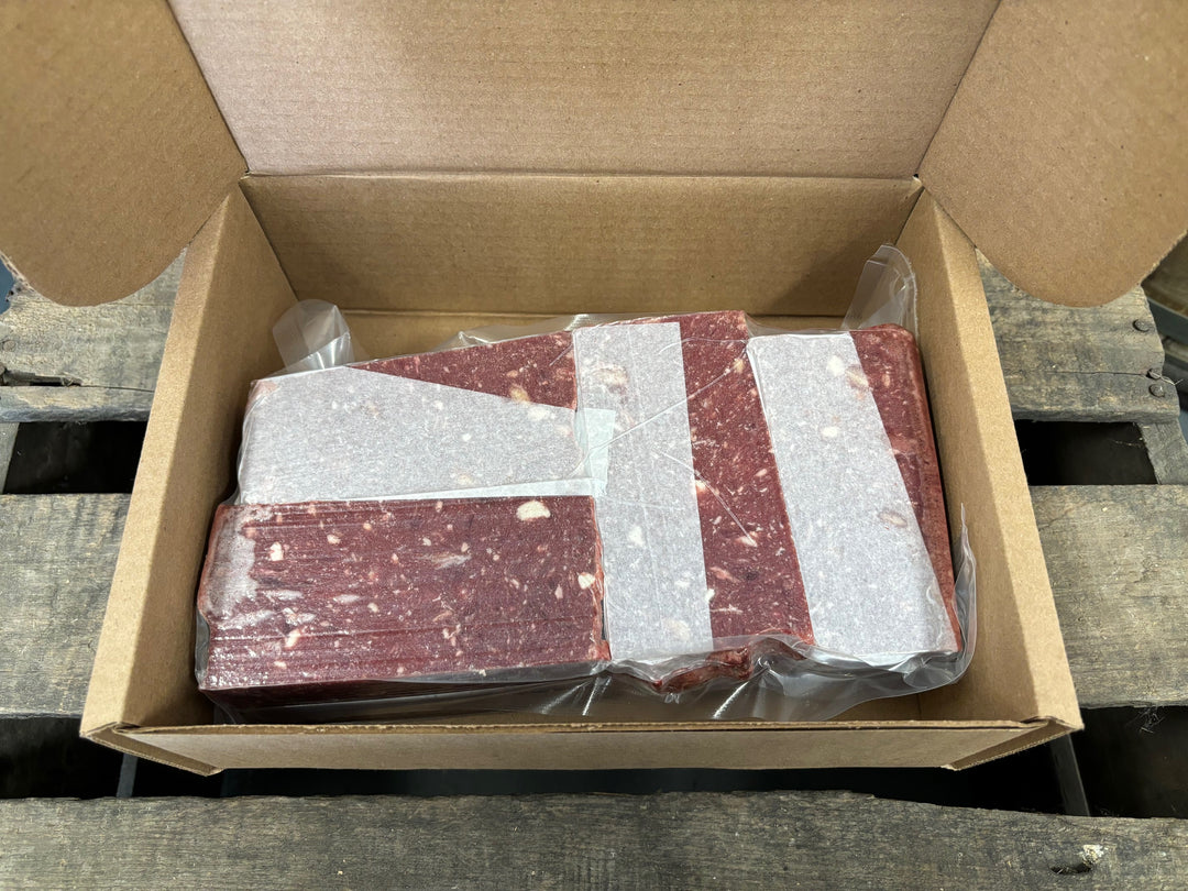 High Animal Welfare Raw Beef Pet Food