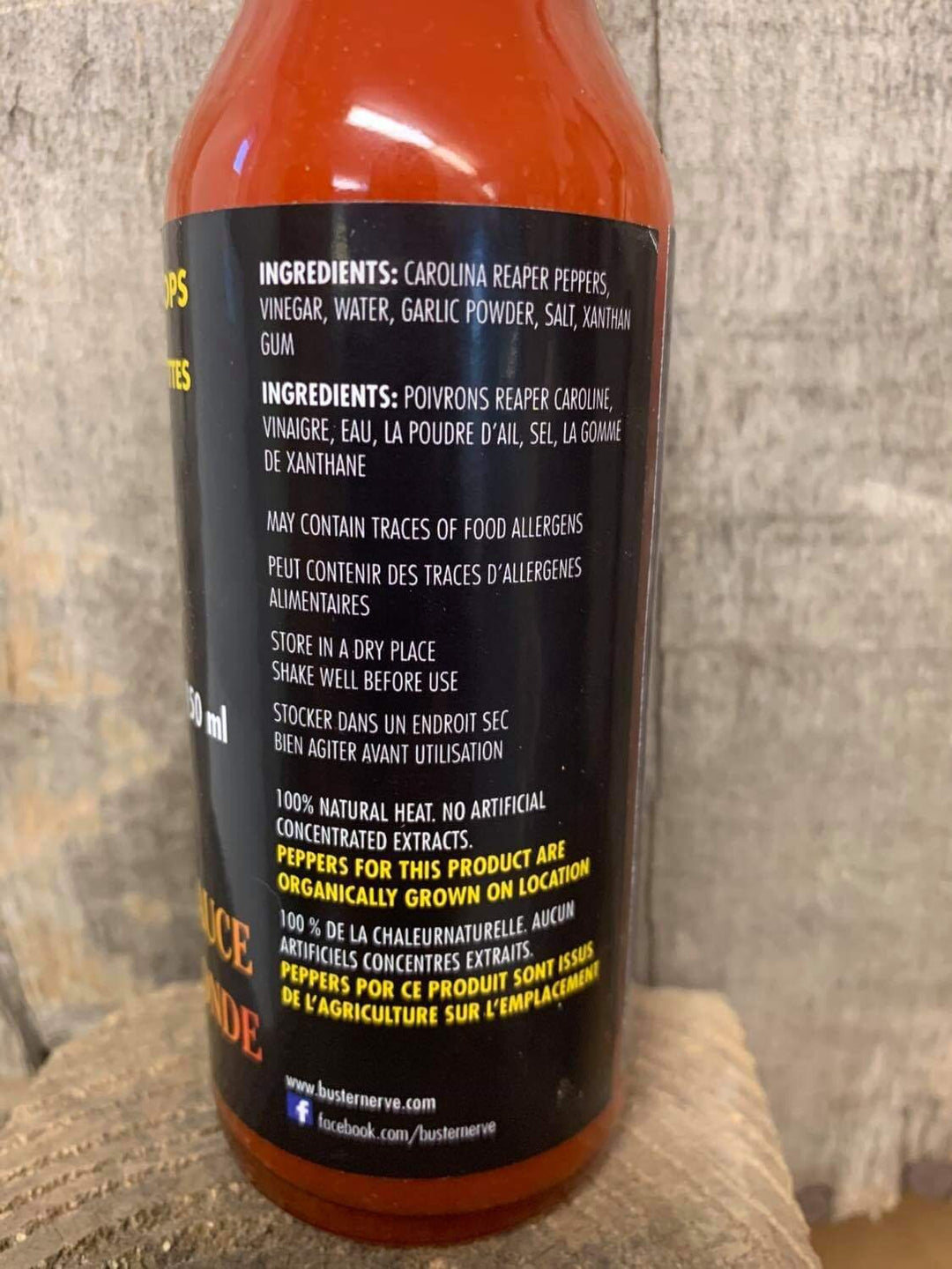 Buster Nerve - Hottest Hot Sauce