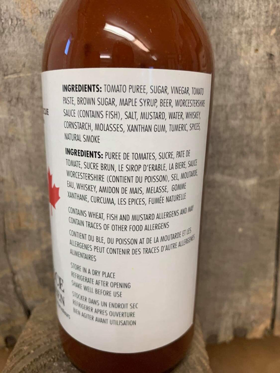 Buster Nerve - Canadian BBQ Sauce
