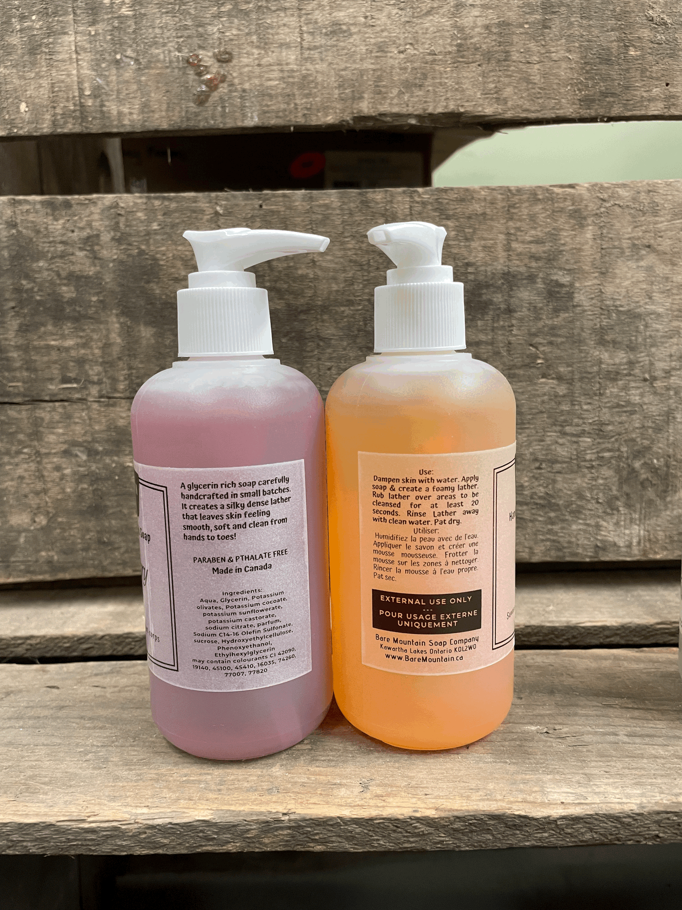 Bare Mountain Handcrafted Liquid Soap